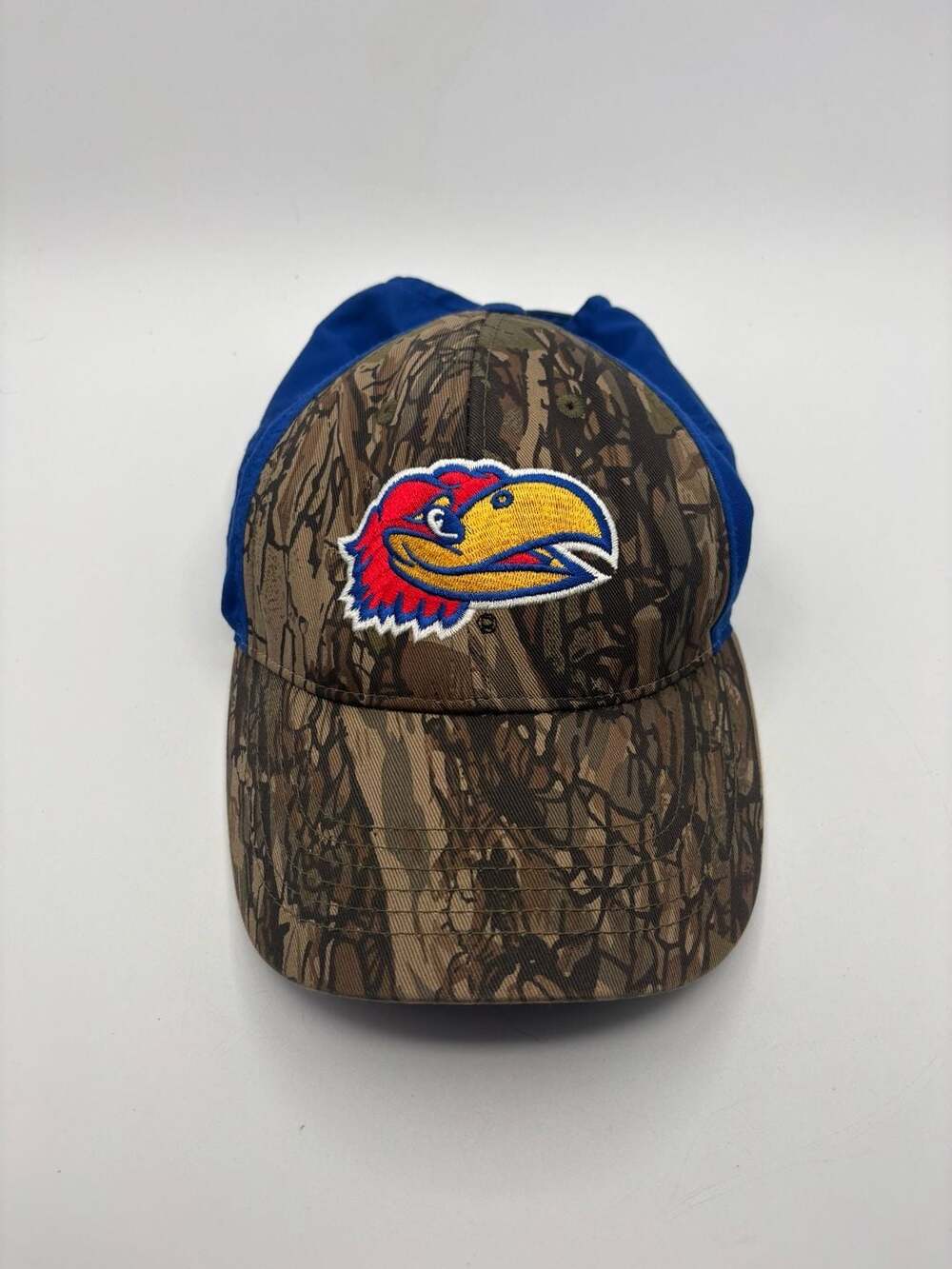 Kansas Jayhawks Captivating Headgear Camouflage Adjustable Hat